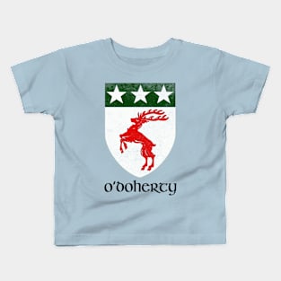 O'Doherty  / Vintage Style Crest Coat Of Arms Design Kids T-Shirt
